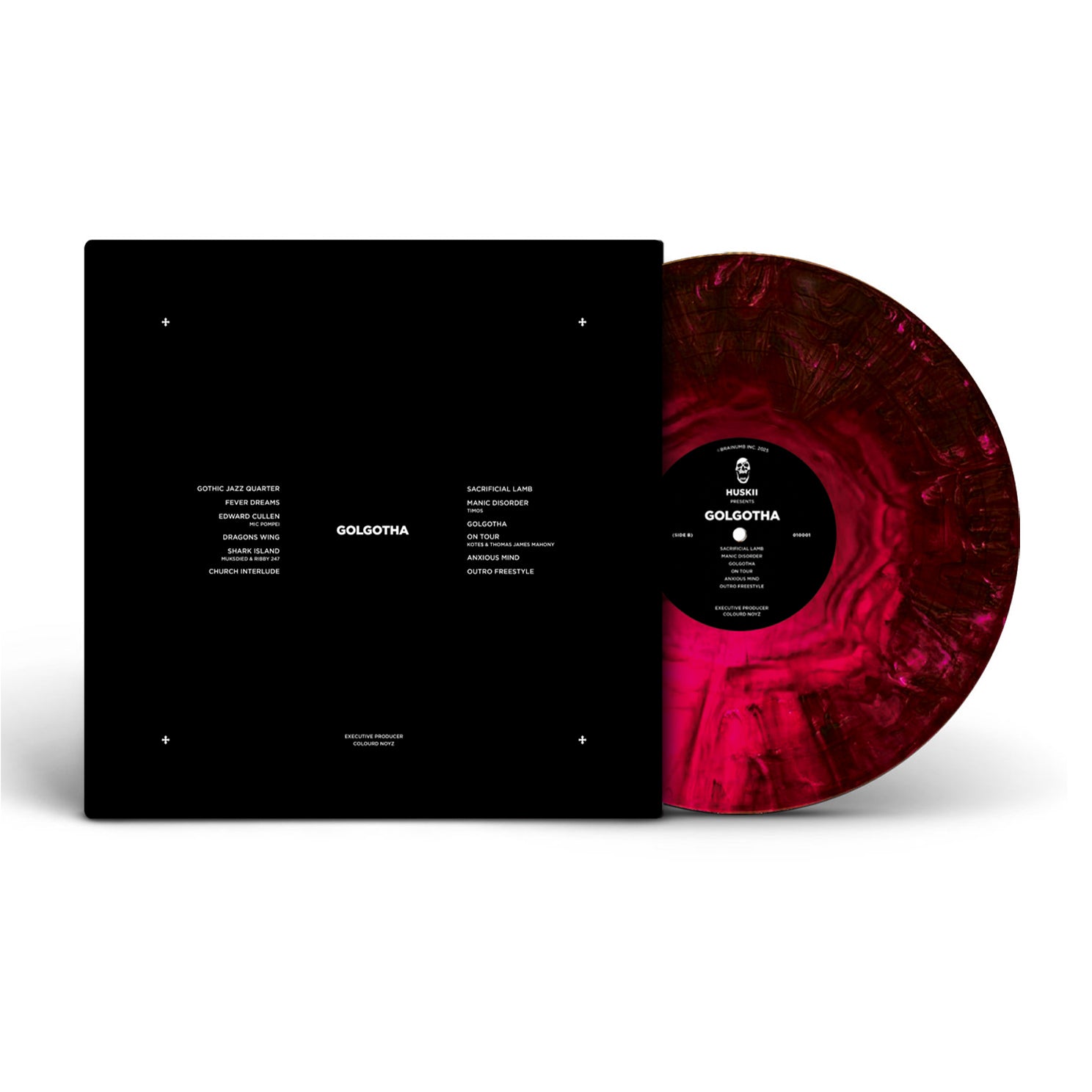 Limited Edition 12" RED MARBLE vinyl
